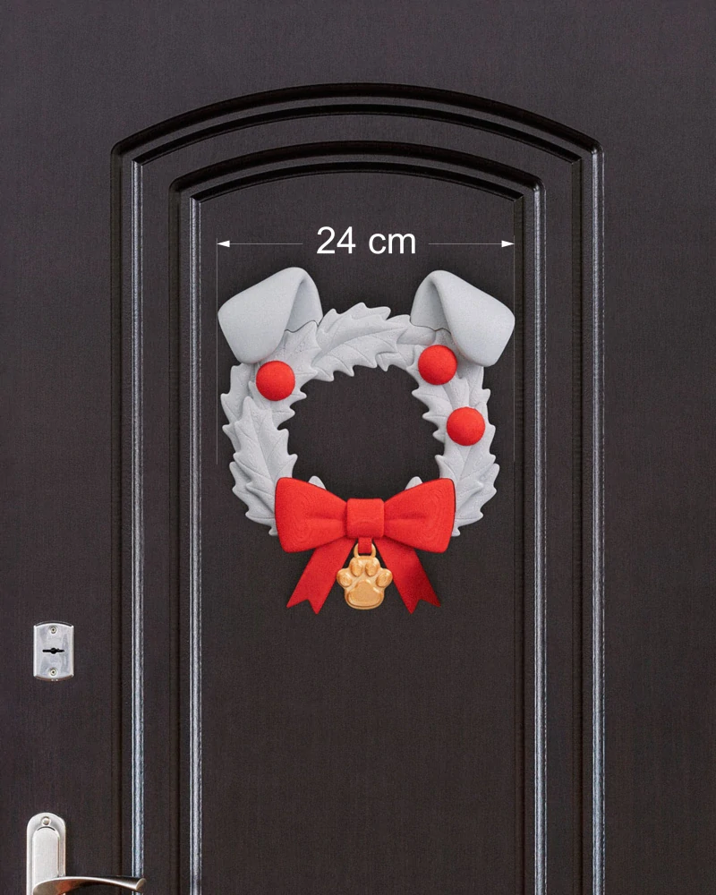 Věnec Santa Paws