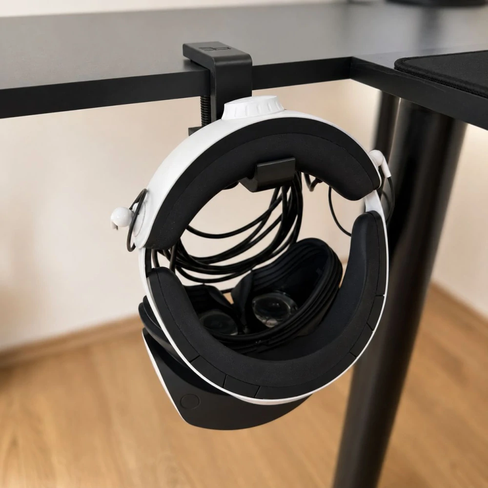 HeadClamp – Držák sluchátek na stůl
