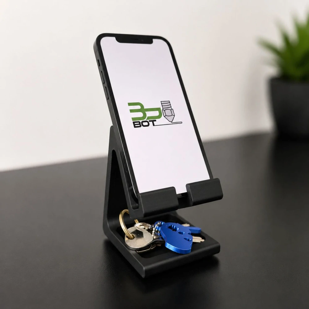 DockBase – Stojan na telefon s odkládacím prostorem