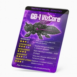 identifikační karta CB-1 VioCore