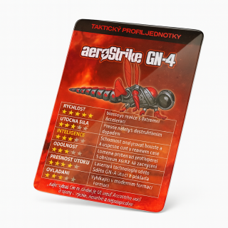 Identifikační karta AeroStrike GN-4