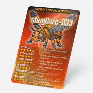 Identifikační karta StingCore-B33
