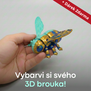 3D omalovánka BurnCore-B33