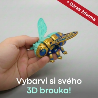 3D omalovánka BurnCore-B33