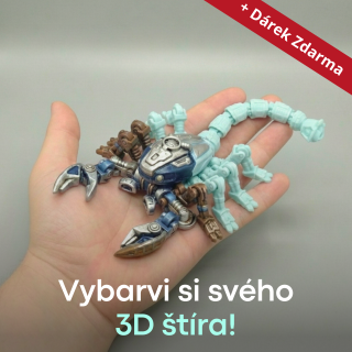 3D omalovánka Scorpion M66